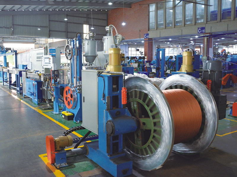 Φ90建筑用BV、BVR低壓電纜押出生產(chǎn)線(xiàn)